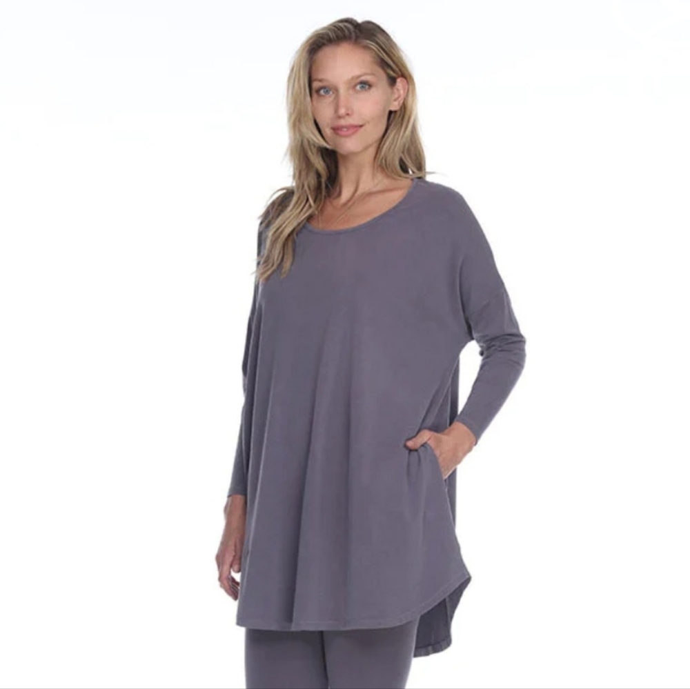 PJ Harlow: Rock‎ Cotton Round Bottom Tunic